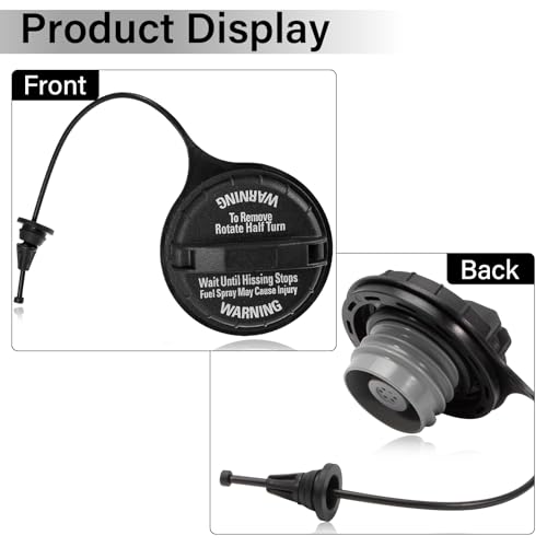 Image of Gas Cap, Fuel Cap Replace FC920 F4TZ-9030-C for 1983-2008 Ford Bronco Ranger Explorer Windstar Aerostar Excursion F150 F250 HD F350 Super Duty Truck E150 E250 E350 Econoline Club Wagon Fuel Tank Caps