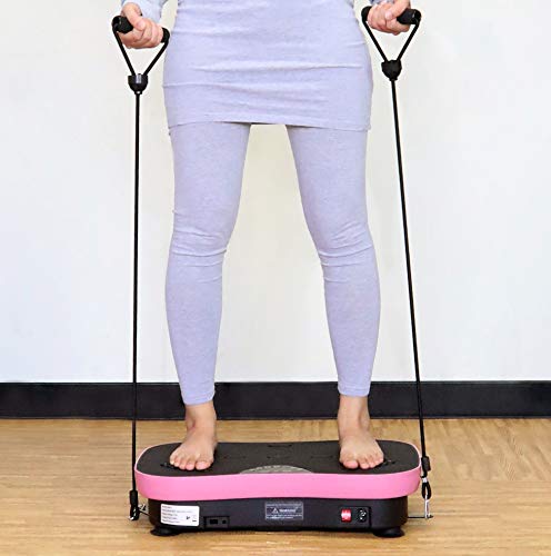 XtremepowerUS-Fitness-Vibration-Platform-Whole-Body-Vibration-Machine-Crazy-Fit-Plate-with-Remote-Control-2-Resistance-Bands