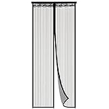 GRÖSSE - Die von uns angegebene Größe entspricht der tatsächlichen Größe der magnetischen Fliegenvorhangtür, nicht der Größe der Tür.
