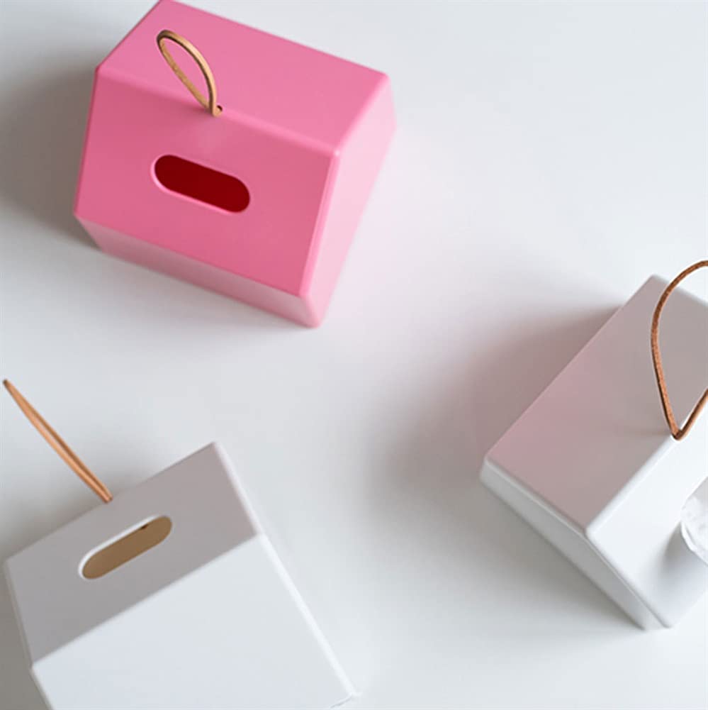 Portafazzoletti Multifunzionale Home Creative Box Tessuto Soggiorno Desktop Decorazione Desktop Pumping Tissue Box Camera Bedroom Box Scatola di Storage Box Scatola da pranzo Tavolo da pranzo Tavolo T