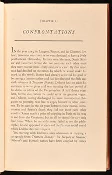 Hardcover Diderot and Sterne Book