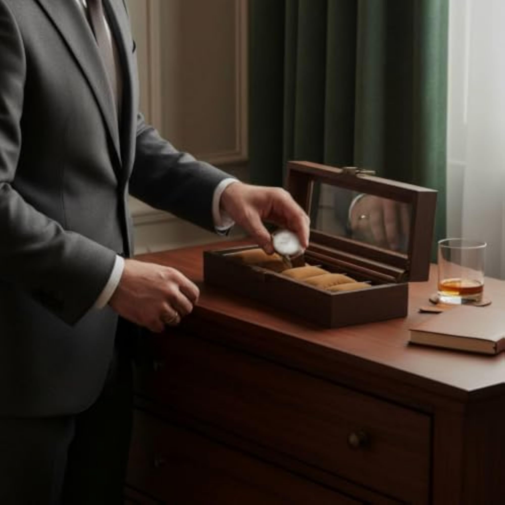 Vintage Design Watch Display Case for Women