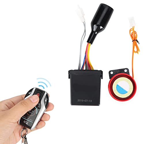 Image of Alarma De Moto,2 Way Motorcycle Alarm System,2 Way Motorcycle Alarm System Anti Theft,Vehicle Alarm and Safety 105-125Db Motorcycle 2 Way Remote Alarm Horn Security System with Engine Start