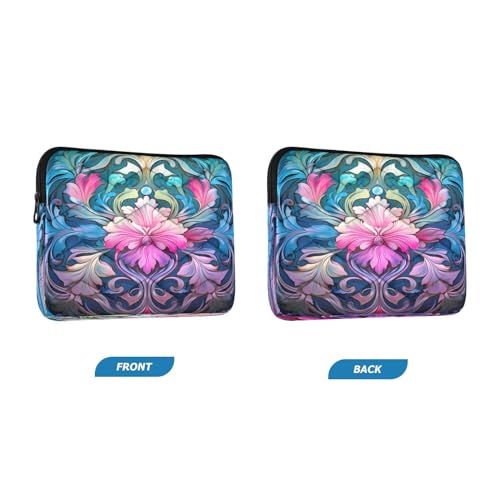 Funda para portátil Mandala Lotus para 13-14 pulgadas miniatura 2