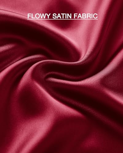 Image of BTFBM 2026 Summer Womens Skirts Silk Elegant High Waist Flowy Long Satin A-Line Midi Skirt Cocktail Wedding Party