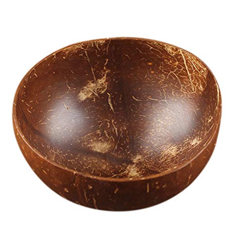 GFCGFGDRG Ensalada de Sopa de Coco Natural Cuenco de Fideos ecológico del Cuenco de arroz de Madera de la Fruta del envase artesanía de Cocina