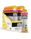 Science in Sport GO Isotonic Energy Gels, Running Gels with 22 g Carbohydrates, Low Sugar, Fruit Salad Flavour, 60 ml Per Serving (30 Pack)