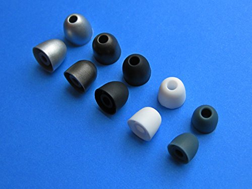 Soft Gel Set Replacement Eartips Compatible with Plantronics Backbeat Go 2 Wireless in Ear Earphones Headphones