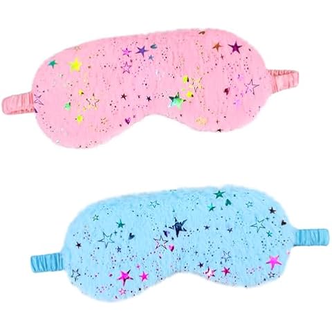 Radsocken Cute Star Plush Sleep Mask Cover