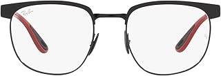 Ray-Ban Rx3698vm Scuderia Ferrari Collection armações quadradas para óculos de grau