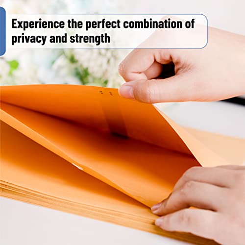 Mr. Pen - Envelopes de fecho, pacote com 18, 9 x 12, kraft marrom, envelopes de tamanho letra, envel