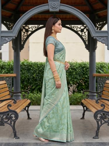 MIMOSA kanjivaram silk saree in art silk – image 4
