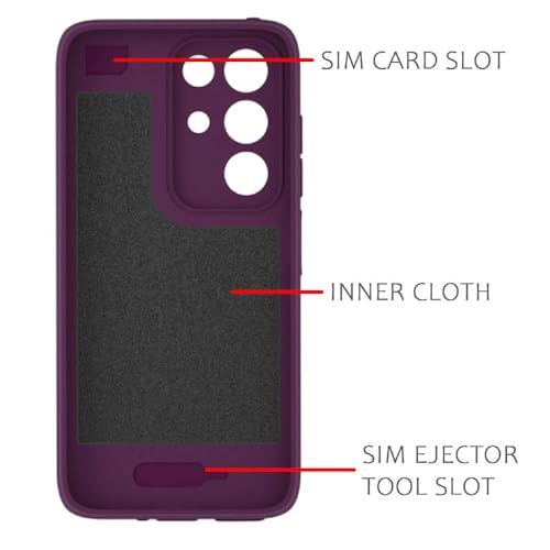 Image of Back Cover MagFit Ring Design (Non-Magnetic) | Shockproof Protection | Anti-Slip Grip | Raised Camera Edges | Slim Protective Case for Realme 15x 5G / C85 5G / Narzo 90x 5G (Purple)