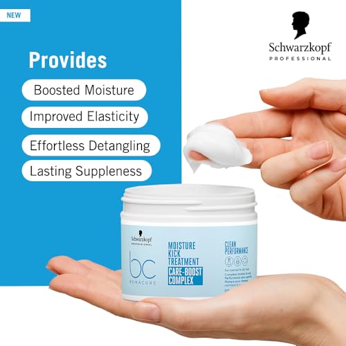 Image of Schwarzkopf Professional Bonacure Moisture Kick Treatment with Glycerol 500ml (Pack of 2)