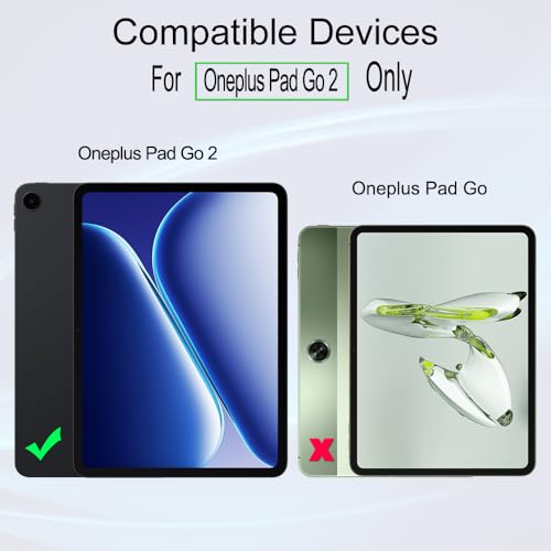 Image of Ibywind for OnePlus Pad Go 2 Screen Protector,2-Pack,9H Hardness Tempered Glass with Easy Installation Tool,Bubble-Free,Fingerprint Unlock,Anti-Shatter,Anti-Scratch