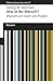Produktbild Was ist der Mensch. Warum wir nach uns fragen. [Was bedeutet das alles]: Bertram, Georg W.  Erläuterungen; Denkanstöße; Analyse (Reclams Universal-Bibliothek)