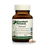 Standard Process Zypan - Digestive Health Support Supplement - HCI Supplement with Pancreatin, Betaine Hydrochloride & Pepsin - Support Macronutrient Digestion - 90 Tablets