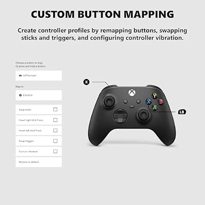 Xbox Core Wireless Controller Carbon Black