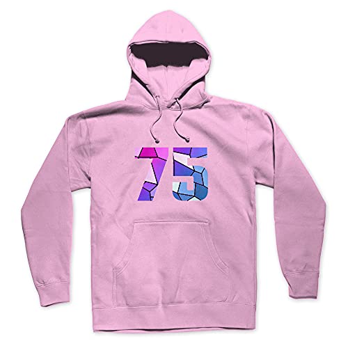 Sweatshirt à capuche rose clair 75 pour homme et femme