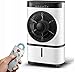 Air Cooler 12h Timer Oscillazione Portatile Super Silenzioso Telecomando Ventola di Raffreddamento Nessun Rumore No Foglia Purificatore d'Aria per Camera Ufficio Kit