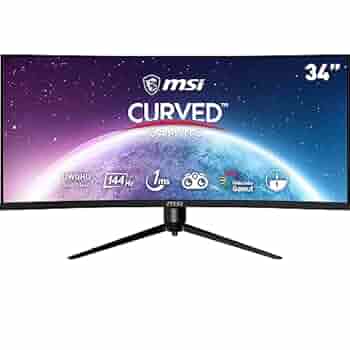 MSI Optix MAG342CQR　UWQHD(3440x1440) Amazon.com: MSI Optix MAG342CQR 1500R Curvature 21:9 Aspect