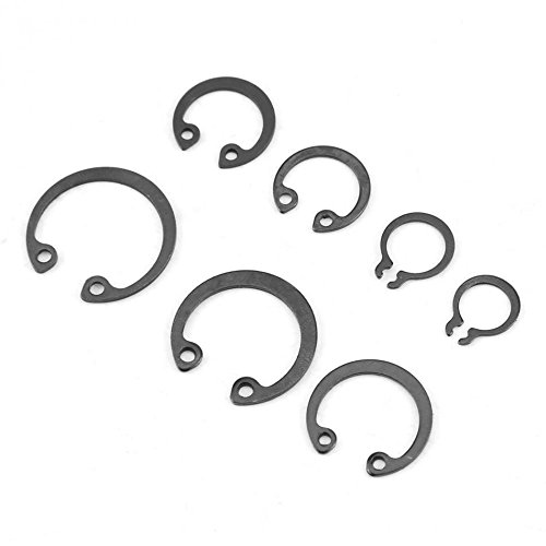 225PCS Alloy Steel Internal Circlip Snap Retaining Clip Ring Assortment Set