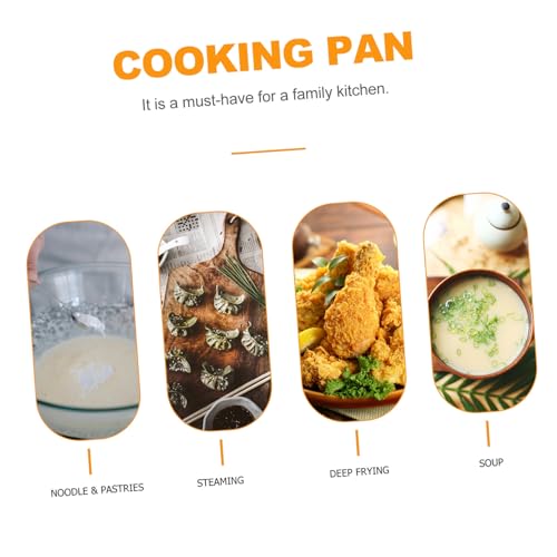 Wok de acero inoxidable Cabilock con mango único miniatura 3