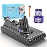 Akku für Dyson V11 Serie, 11000mAh Neues Upgrade Hochkapazitäts Ersatzakku für Dyson V11 Absolute/Extra/Fluffy Extra/Origin/Animal Vacuum Staubsauger mit Voll Set Reparatur Werkzeug Kits