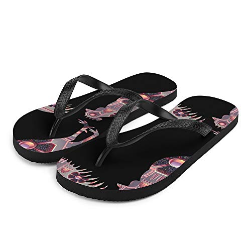 Rooster Bird Farm Animal (228) Flip-Flops2