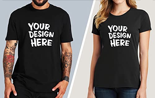 Custom T Shirt for Men Women Design Your Own Front Back Print Personalized T-Shirts2