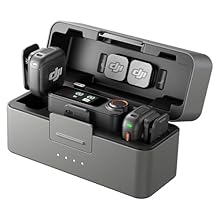 DJI Mic 3 (2 TX + 1 RX + Charging Case), Wireless Microphone for
iPhone/Camera/Android, Ultralight, Adaptive Gain Control for Balanced
Volume, Dual Band Anti-Interference, 28hrs Use, Vlog