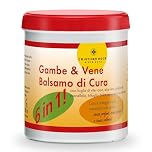 CristinenMoor Balsamo per la cura delle gambe e delle vene, 500 ml, per le vene varicose, gambe irrequiete e pesanti