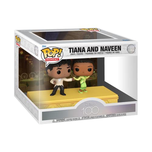 Funko Pop! Moment: Disney 100, Princess Tiana & Naveen, Collectable Vinyl Figure, Gift Idea, Official Merchandise - Image 2