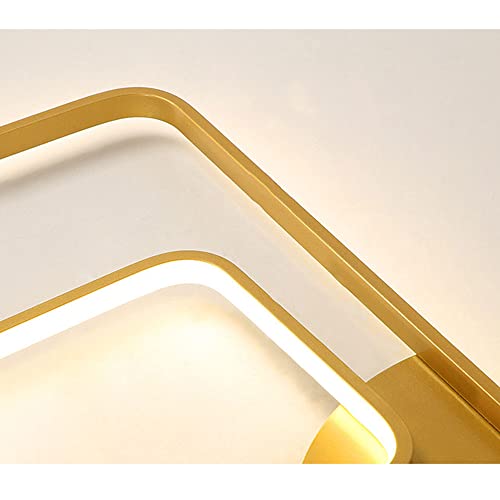 Plafonnier à intensité Variable intégré à LED moderne pour éclairage de cuisine et salon