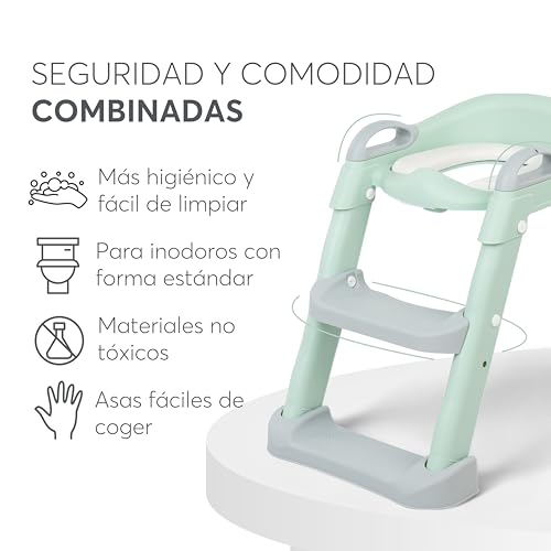 Adaptador de sanita com escadas antiderrapantes – KikkaBoo
