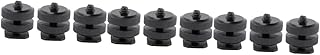 UKCOCO 9 Pcs Tripods for Cameras Camera Tripods Camera Cold Shoe Mount Tripod for Camera Tripod Thread Adapter Standard Flash Shoe Mount Shoe Mount Adapter Tripod Mount Ledlight Hot Shoe
