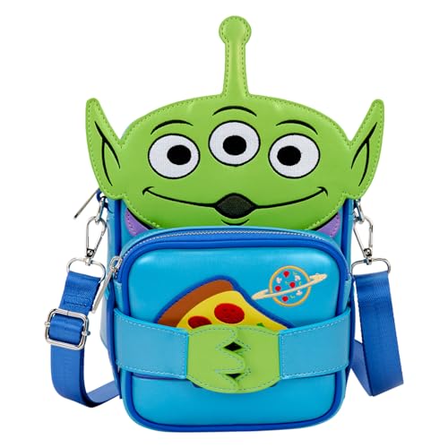Loungefly Pixar Toy Story 30Th Anniversary Aliens Crossbuddies Crossbody Bag