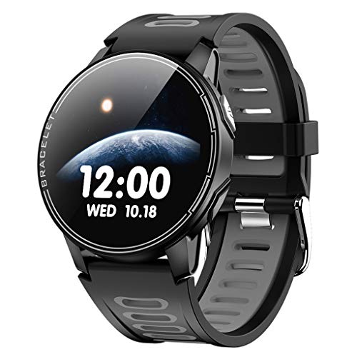 Smartwatch,Fitness Sportuhr Touch Screen Wasserdicht Fitness Tracker Armbanduhr mit Schrittzähler Pulsuhren Stoppuhr für Damen Herren Smart