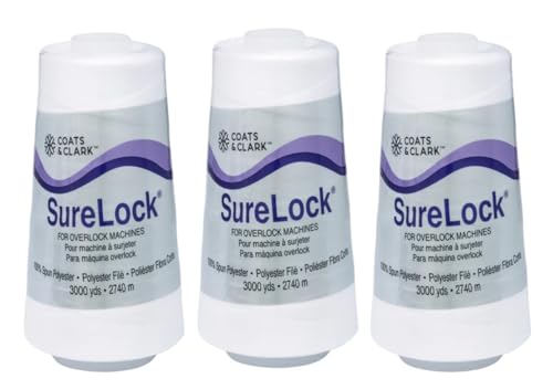 Coats & Clark - SureLock Serging Thread - 3 Pack