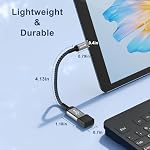 2-Pack USB 3.0 to USB C Adapter, Type-C to USB Female Compatible with iPhone 17 Pro/Max, MacBook Pro Air 2025, iPad Pro, Google Pixel, Samsung Galaxy | USB 3.0 5Gbps data transfer; works with iPhone 17/16/15, MacBook Air 2025, iPad, Galaxy S25, Pixel