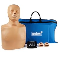 Trainingspuppe Practi-Man Plus - Erste Hilfe Reanimationspuppe CPR Übungspuppe mit direktem digitalen Feedback