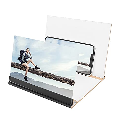 Amplificateur écran téléphone 3D HD pour vos soirées cinéma sur support projecteur portable - 5
