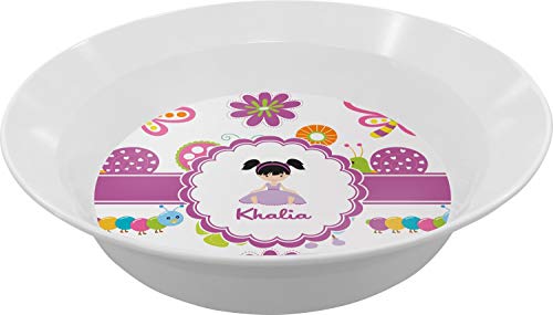 Personalized Butterflies Melamine Bowl - 12 oz