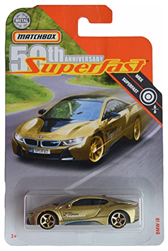 Matchbox BMWs I8, Superfast 6/6 miniatura 1