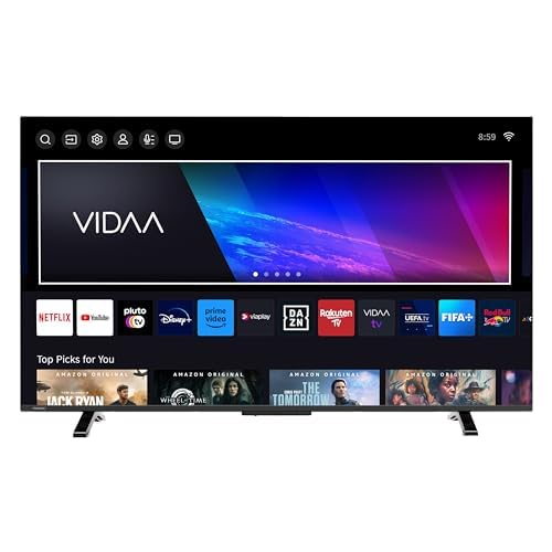 Toshiba 40LV2E63DAZ 40 Zoll Fernseher/VIDAA Smart TV (Full HD, HDR, Triple-Tuner, Bluetooth, Dolby Audio) [2024]