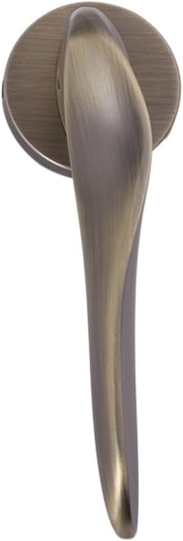 Zinc Alloy Indoor Silent Door Lock Bedroom Kitchen Wooden Door Handle Home Door Magnetic Split Lock(D31 S919 Matte Bronze Magnetic)