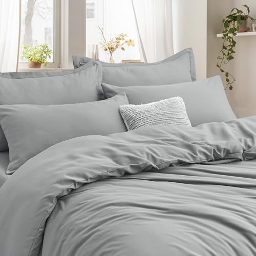 Linge de lit simple en microfibre brossée douce aspect soie - 3