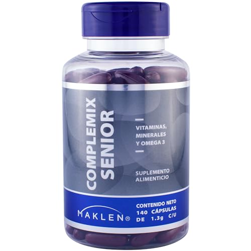 Vitamínicos, Drugstore MULTIVITAMINICO 60+ | Vitaminas, Minerales y Omega 3 para Mayores de 60 Años | 140 Capsulas Softgels de 1300mg | Suplemento Multivitaminico para Apoyo...