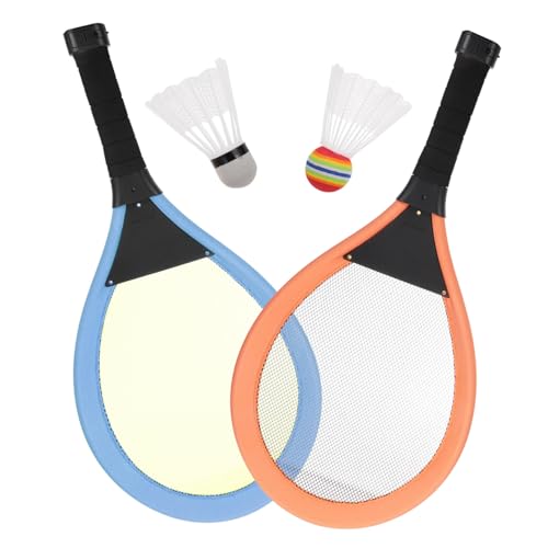 SUPVOX 1Set Indoor Badminton Racket with Light of Lightweight Sports Rackets for Indoor and Outdoor Play Easy to Clean and Convenient to Store