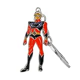  GGEWEIDE Porte-clés en métal UFO Robot Grendizer Pendentif Masque Cosplay clé Boucle Femmes Hommes Anime Voiture Acce Multicolores Red, White, Blue